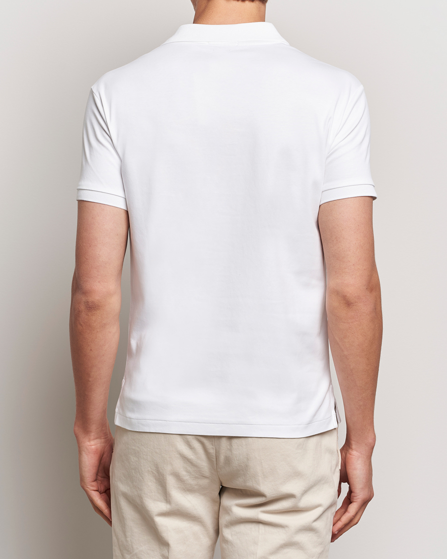 Polo Ralph Lauren Slim Fit Pima Cotton Polo White