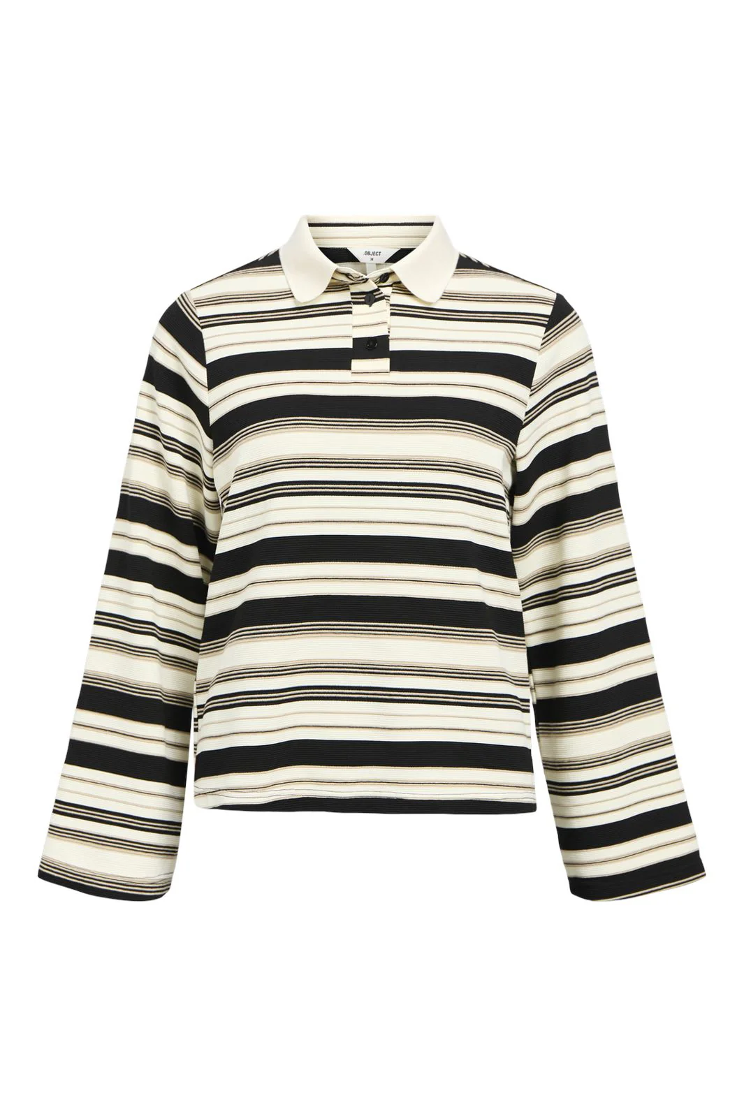 Object Objpollo L/S Polo Top Dfw