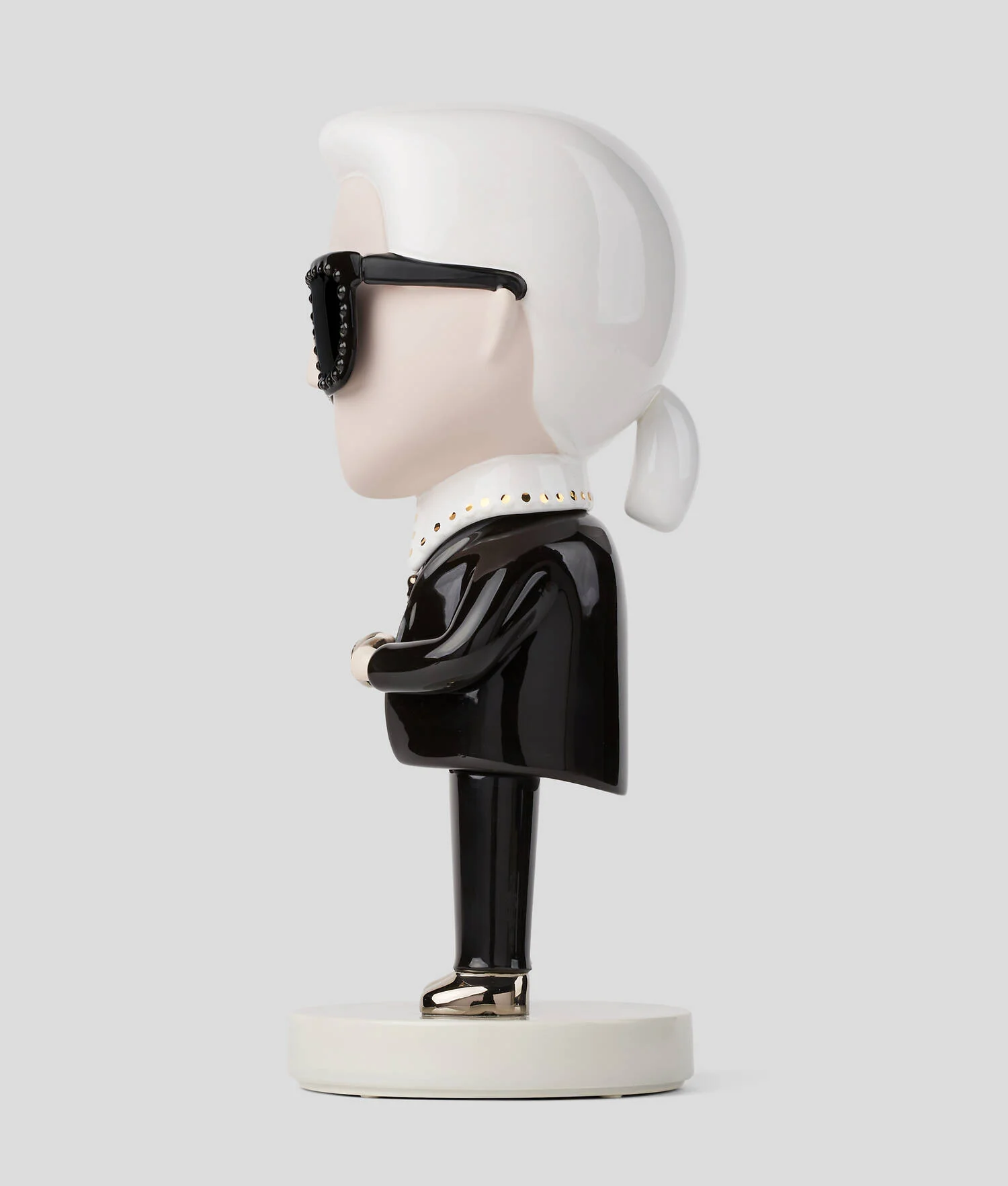 FIGURINE KL X BOSA ROCK KARL - Noir/Blanc
