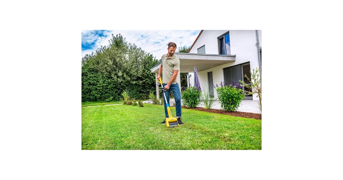 GloriaMultibrush li-on PLUS accu borstel  (Geel, Accu en lader niet inbegrepen, POWER FOR ALL)