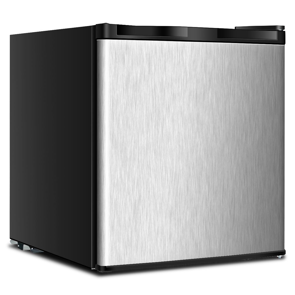 Mini Congélateur Vertical Capacité 31,1 L Porte Réversible en Acier Inoxydable Contrôle Mécanique Température Réglable - Lidl-Manfred