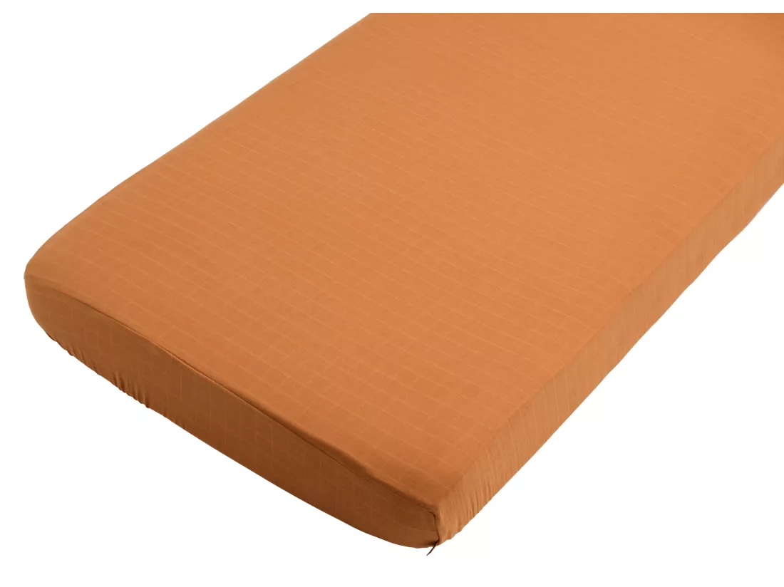 Lot de 2 draps housse bébé en coton bio blanc