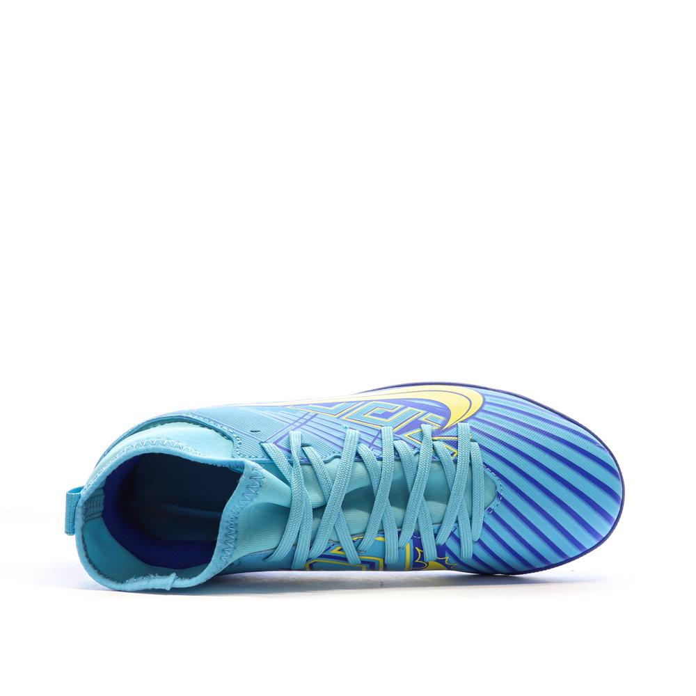 Nike Chaussures de foot Bleues Junior Nike Superfly 9 Club