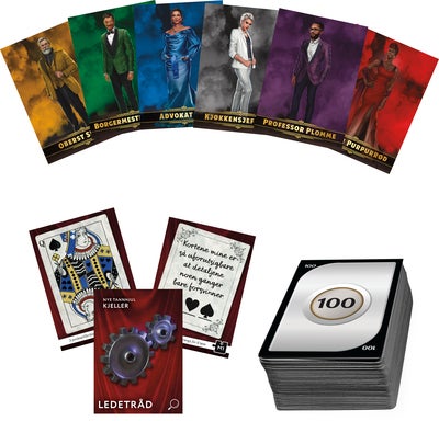 Hasbro Cluedo Flykt: Illusionistklubben Spill