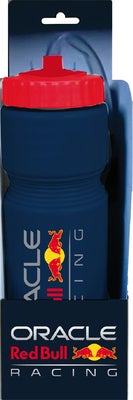 UnderCover Red Bull Vannflaske med Sugerør, Blå