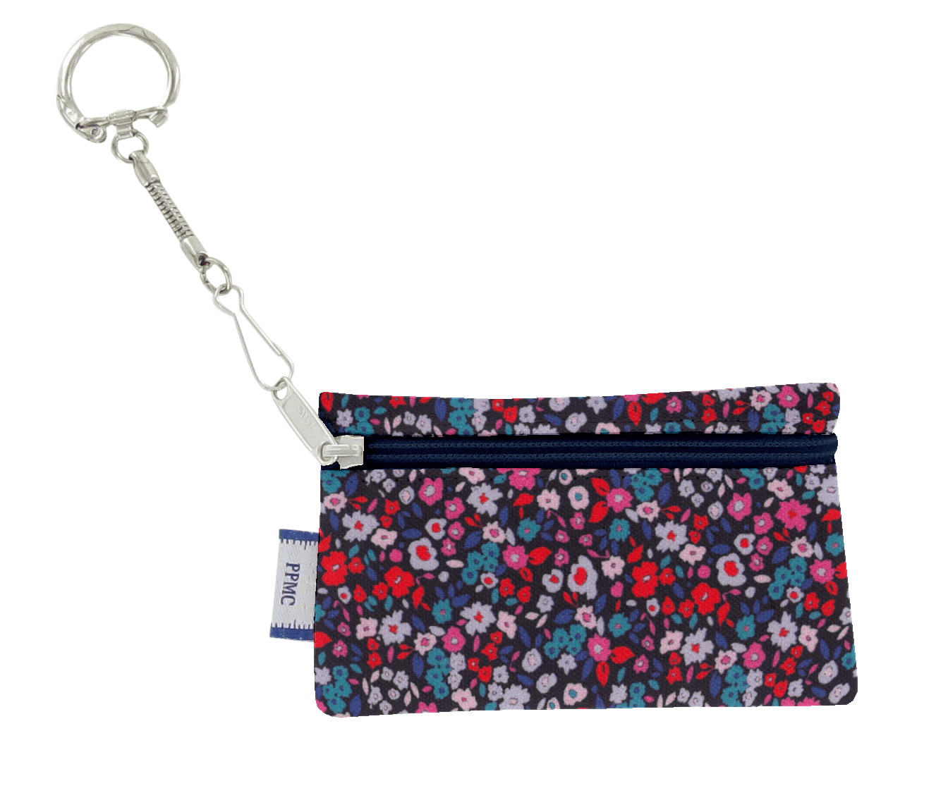 Pochette Porte-Clés Romance Fleurie