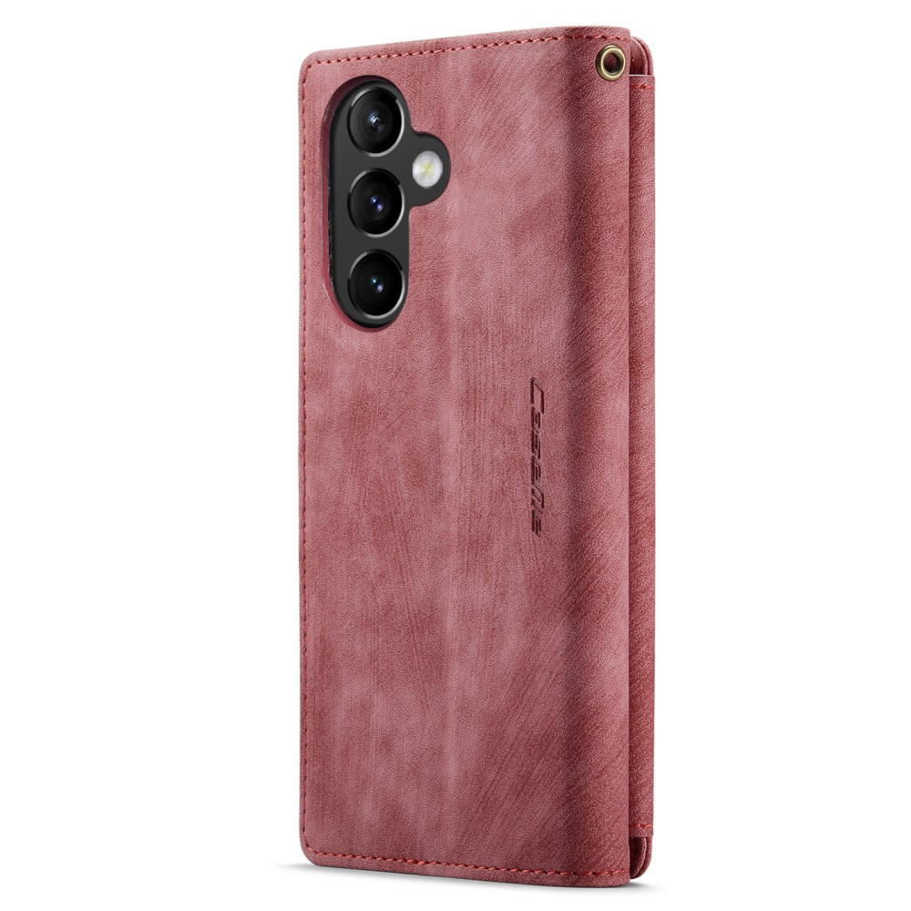 Samsung Galaxy A54 5G 2in1 Leder Tasche Karten Etui - Rot
