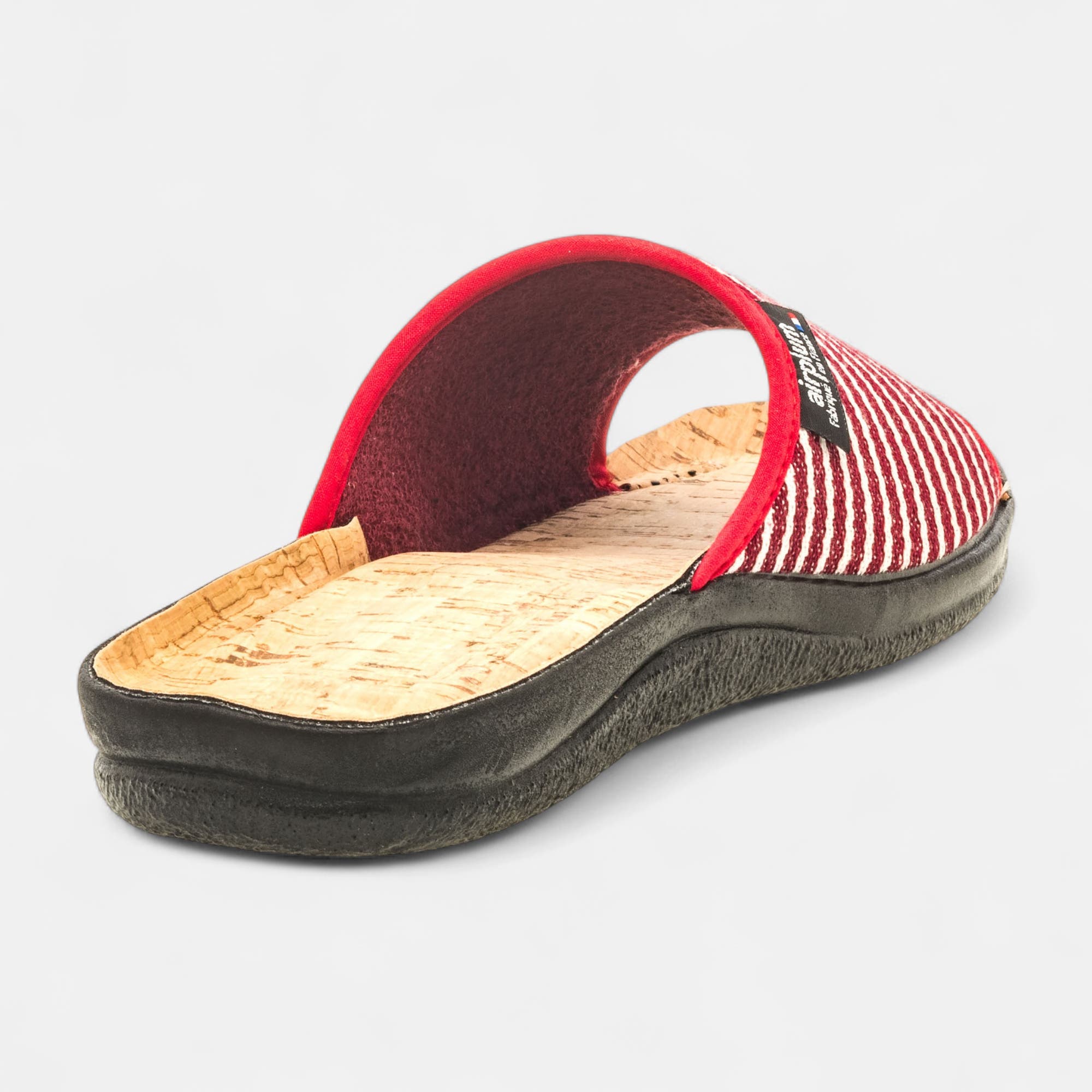 Pantoufles mules Femme rouge