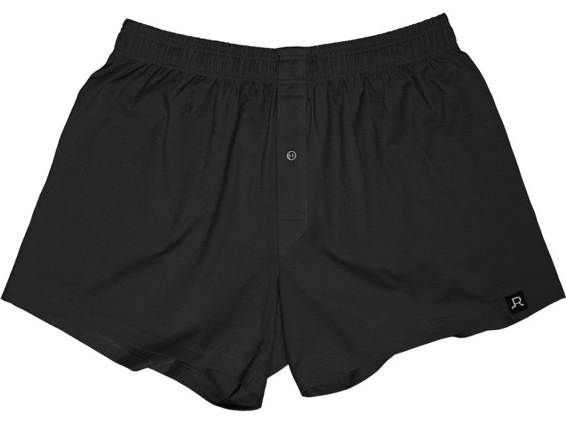 FLIZZER Unterhosen Boxer Der Alleskönner 2er Pack Schwarz, Herrenunterwäsche