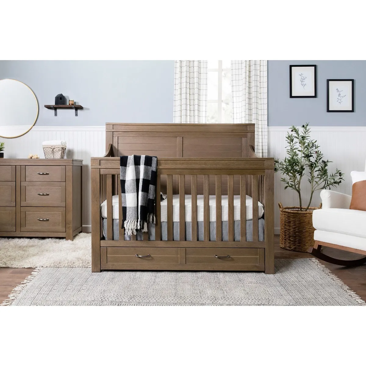 Million Dollar Baby Couchette Convertible 4 en 1 Wesley Farmhouse - Stablewood