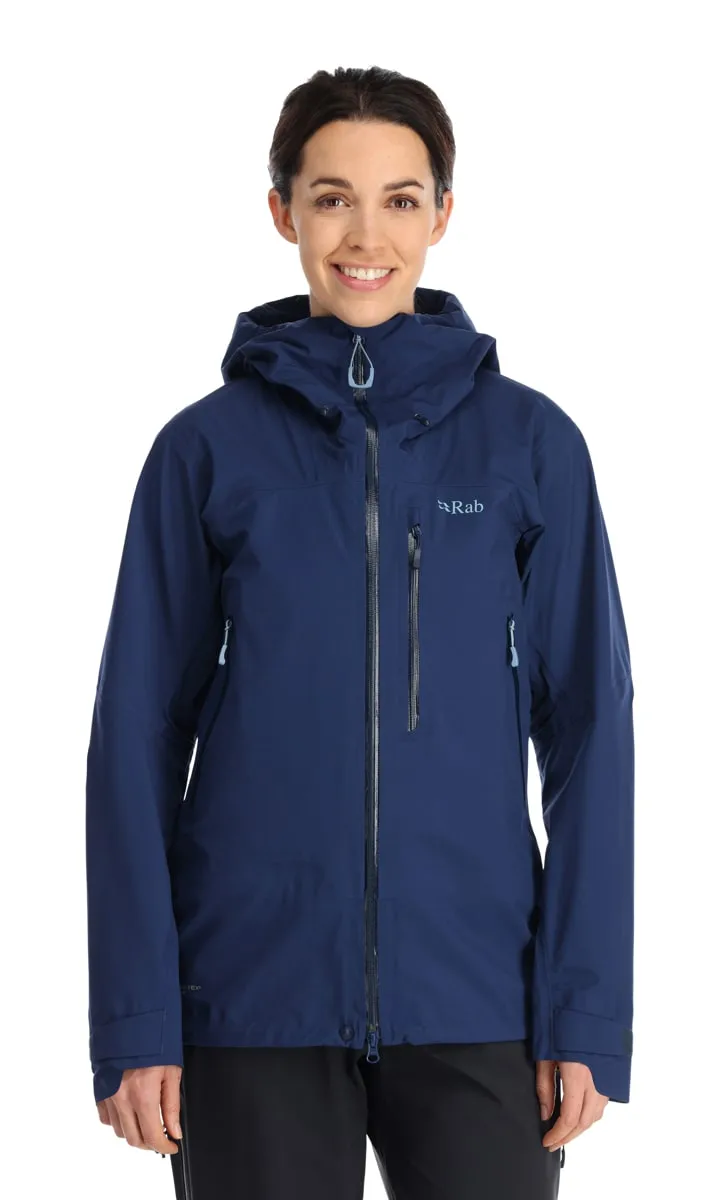 Rab Women's Firewall Waterproof Jacket Deep Ink