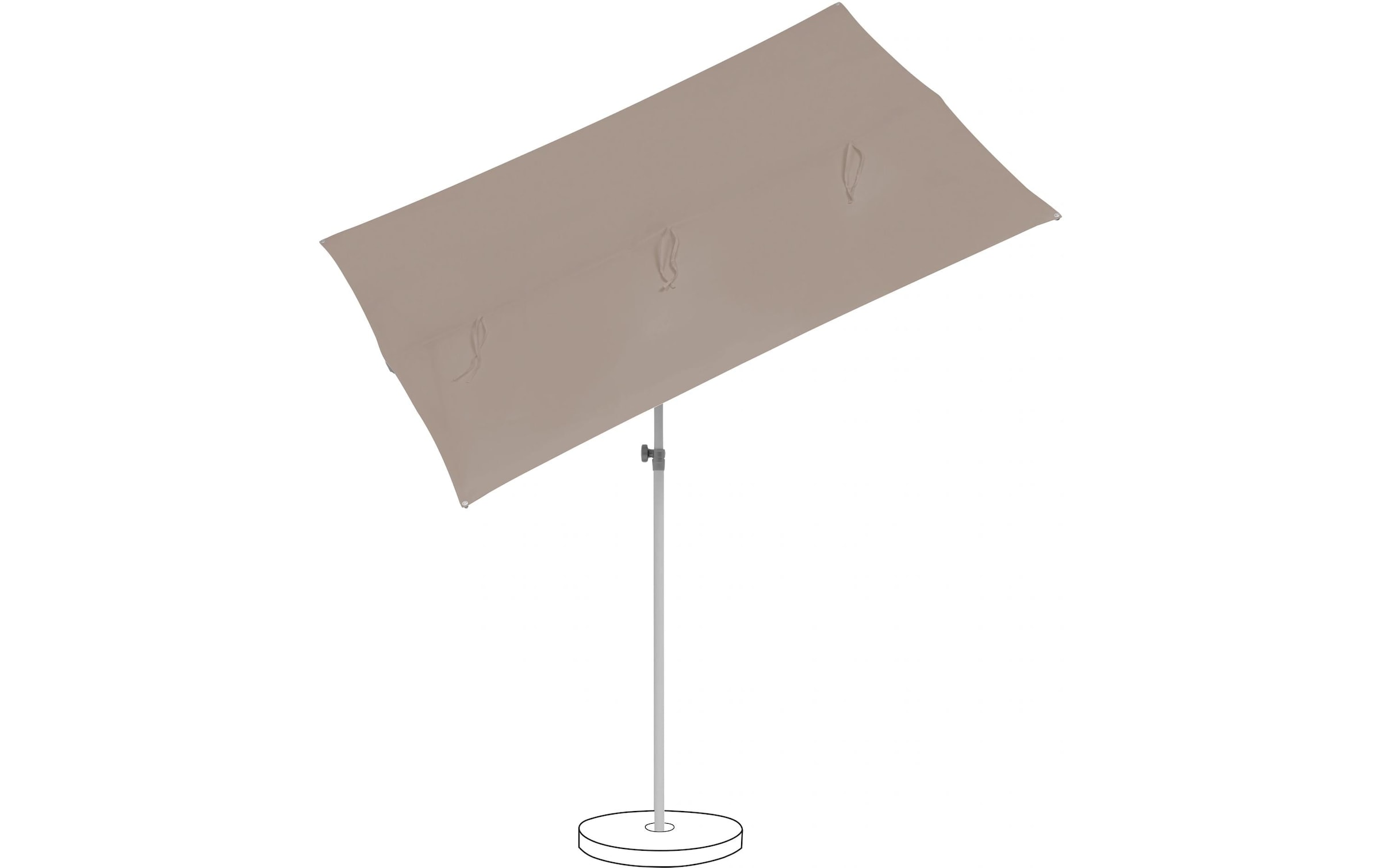 Sonnenschirm »Suncomfort by Glatz Flex Roof 195 x 140 cm«