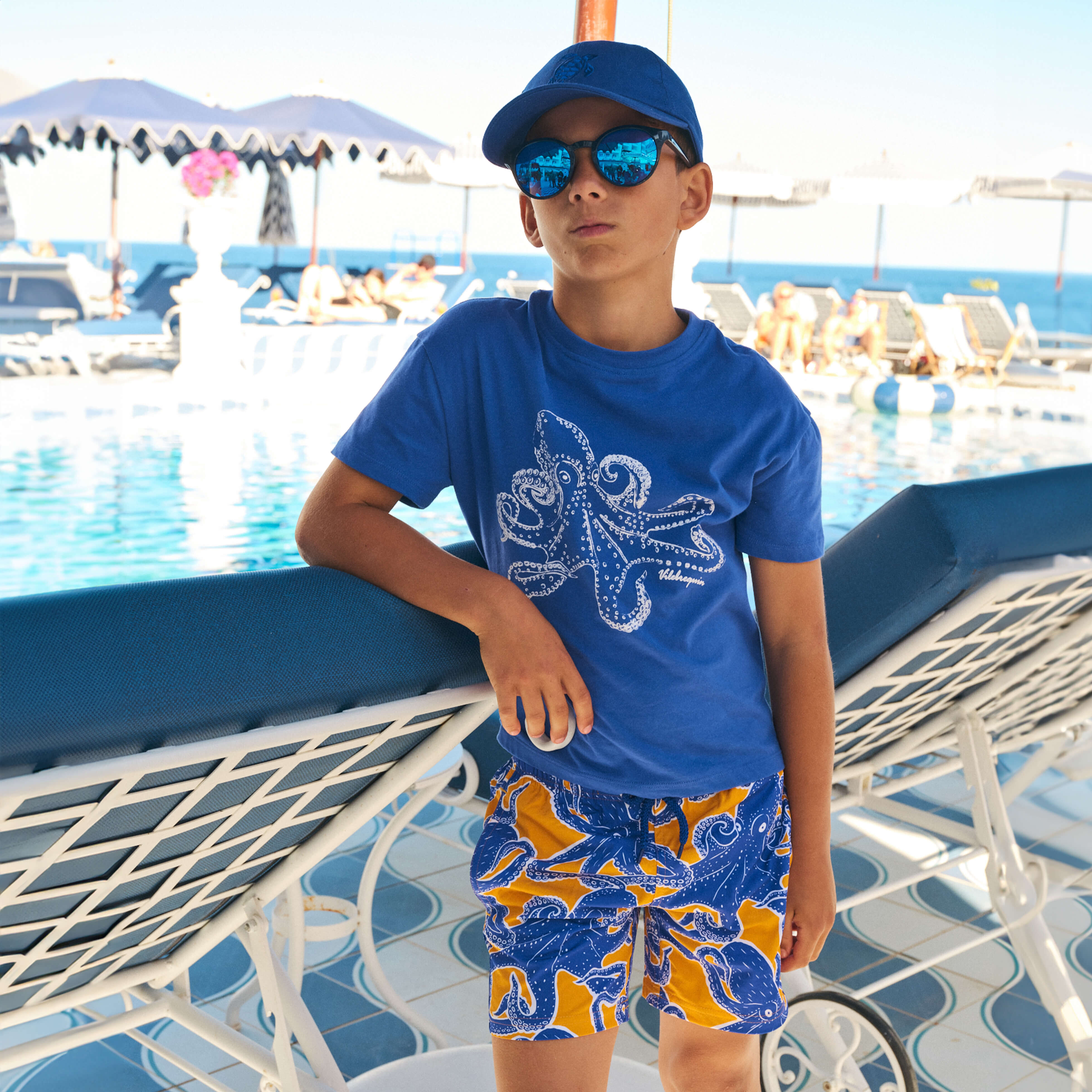 Boys Poupe Print Look