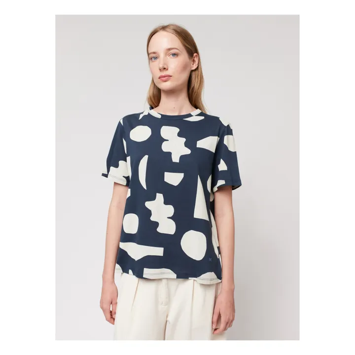 Bobo Choses T-shirt Landscape Coton Bio - Collection Femme  | Bleu nuit