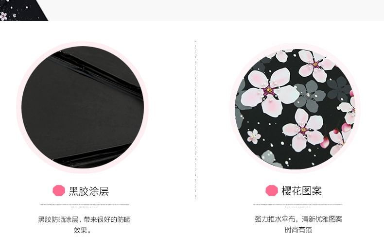 Worthbuy - Sakura Print Compacte Paraplu