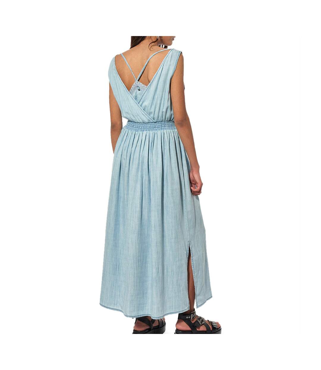 Robe Longue Bleu Femme Kaporal Bailu