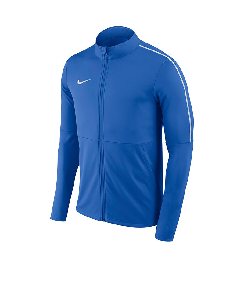 Nike Park 18 Football Trainingjacke Kids Blau F463