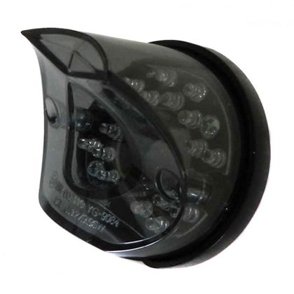 Feux arrière Brazoline Round à led Universel - Noir