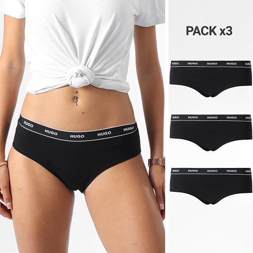 Lot De 3 Culottes Femme 50469658 Noir