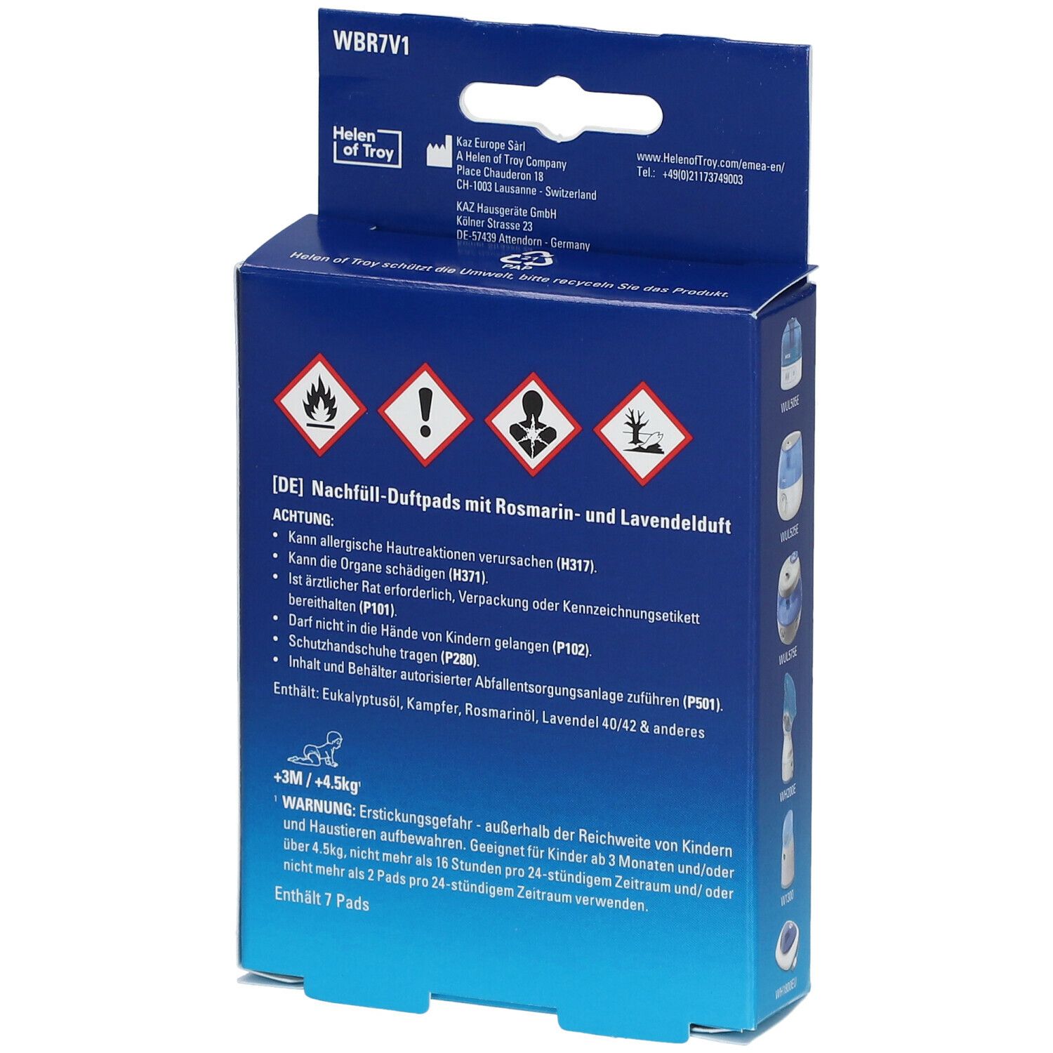 WICK VapoPads® Rosmarin-Lavendel Nachfüll-Duftpads