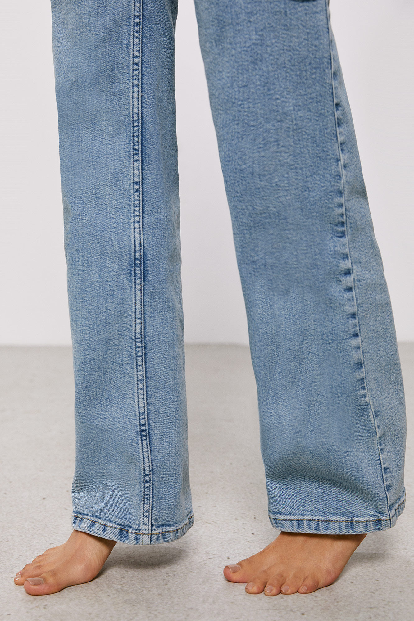 Fleur Jeans - azul médio