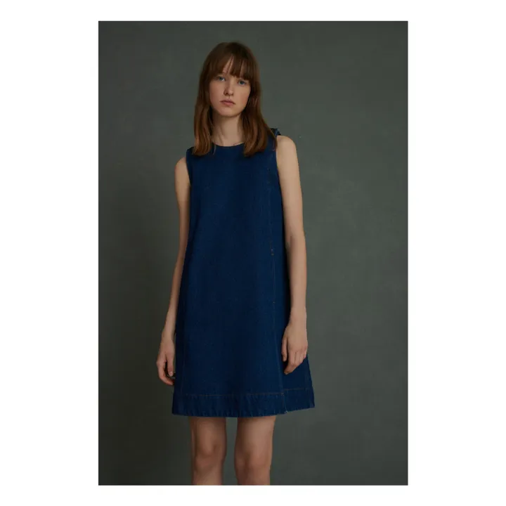Soeur Robe Annette Denim | Bleu indigo