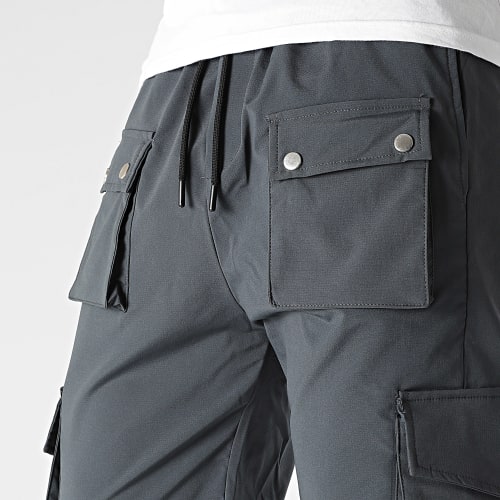 Pantalon Cargo Gris Anthracite