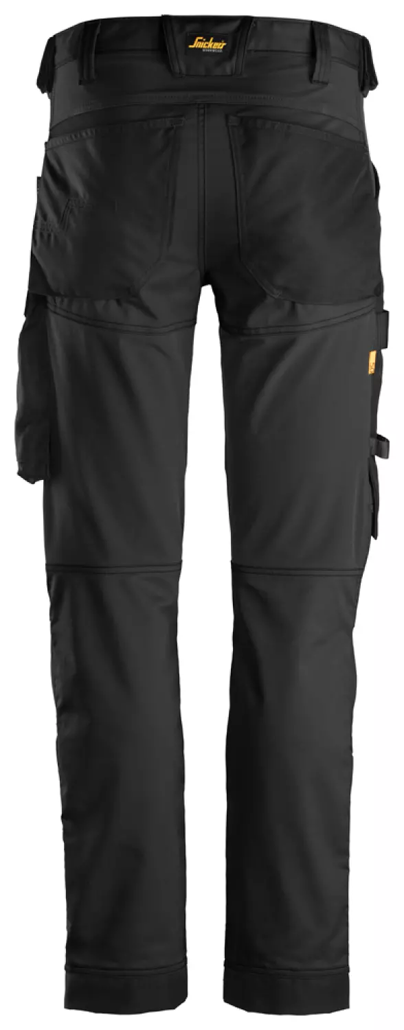 Snickers 6341 Werkbroek AllroundWork Stretch - Zwart - Maat 050