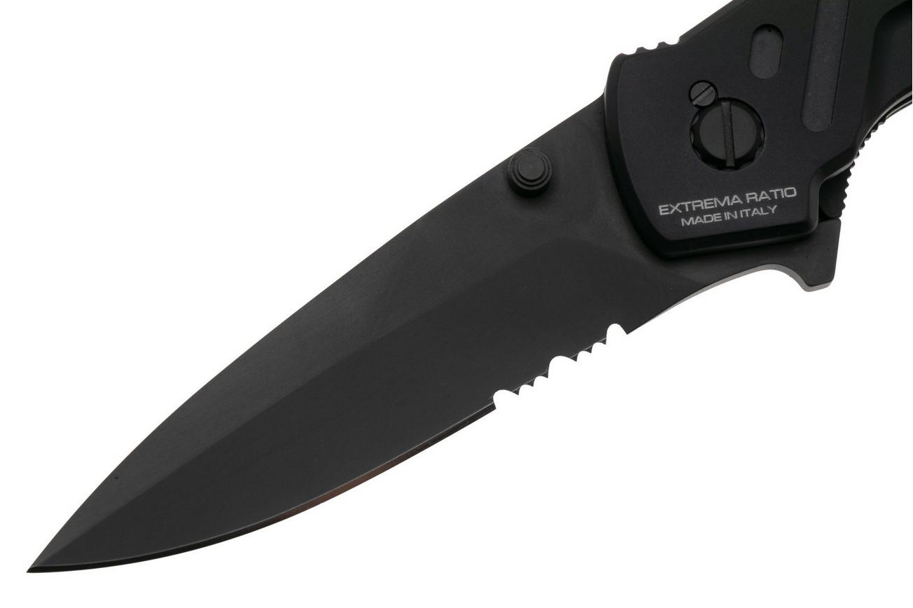 Extrema Ratio Caimano Nero N.A. Black 04.1000.0166/BLK, zakmes