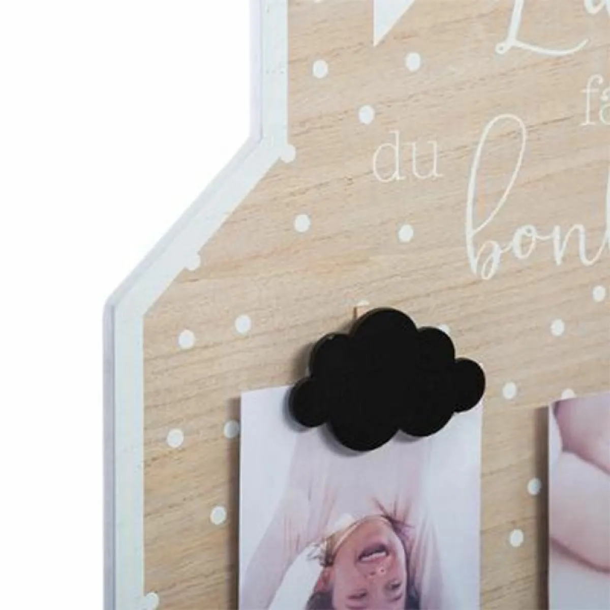 Pêle-Mêle Maison du Bonheur - Noir & Blanc