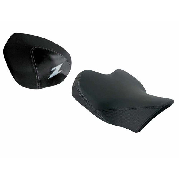 Shad - Selle confort Kawasaki Z750 (07-13) / Z1000 (07-09) Noir / Gris Foncé