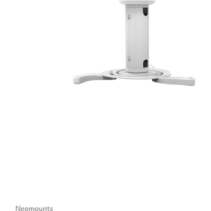 Neomounts BEAMER-C80WHITE Support de plafond pour vidéoprojecteur - h13-20 cm - orientable