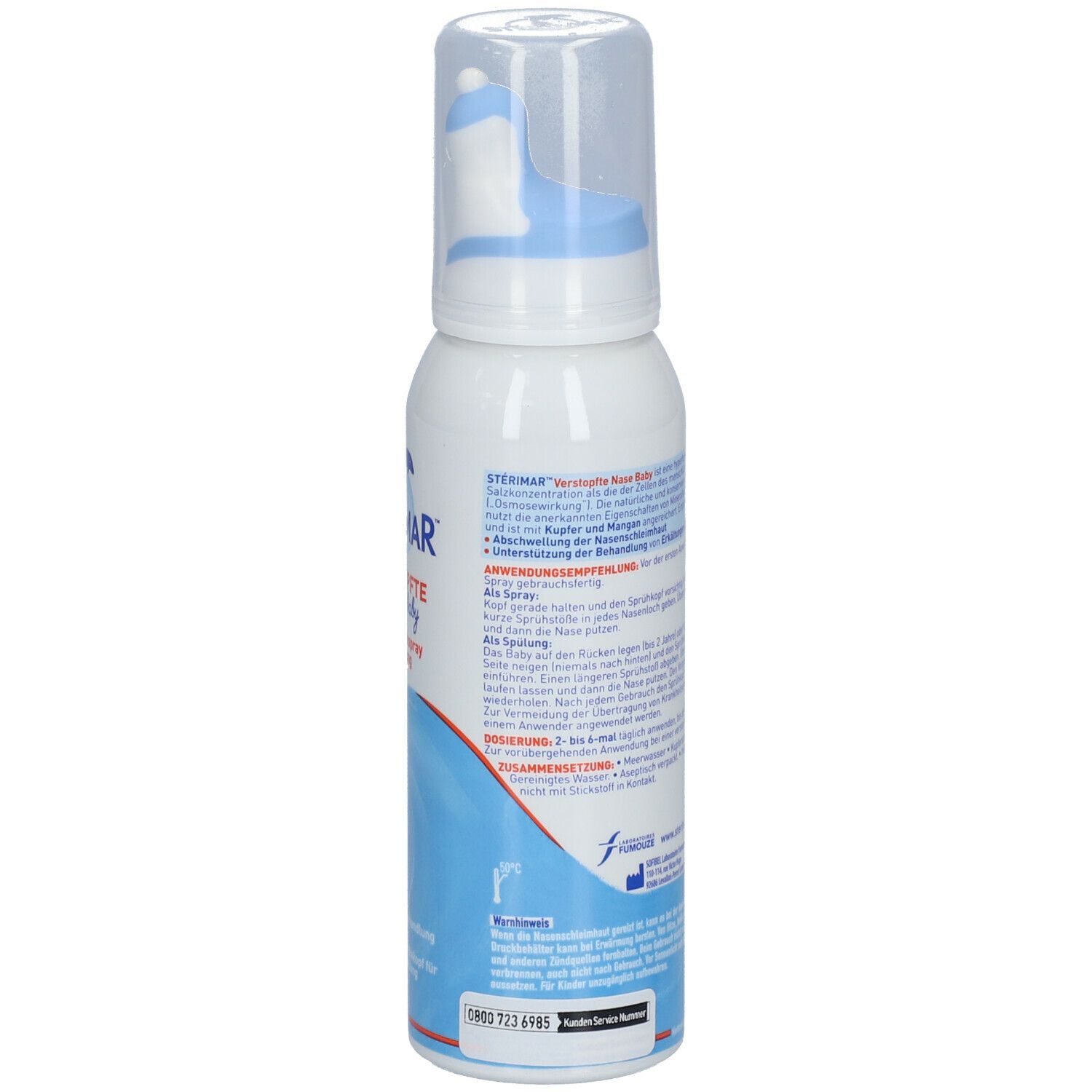 STERIMAR® Verstopfte Nase Baby 2in1 Nasenspray & Spülung