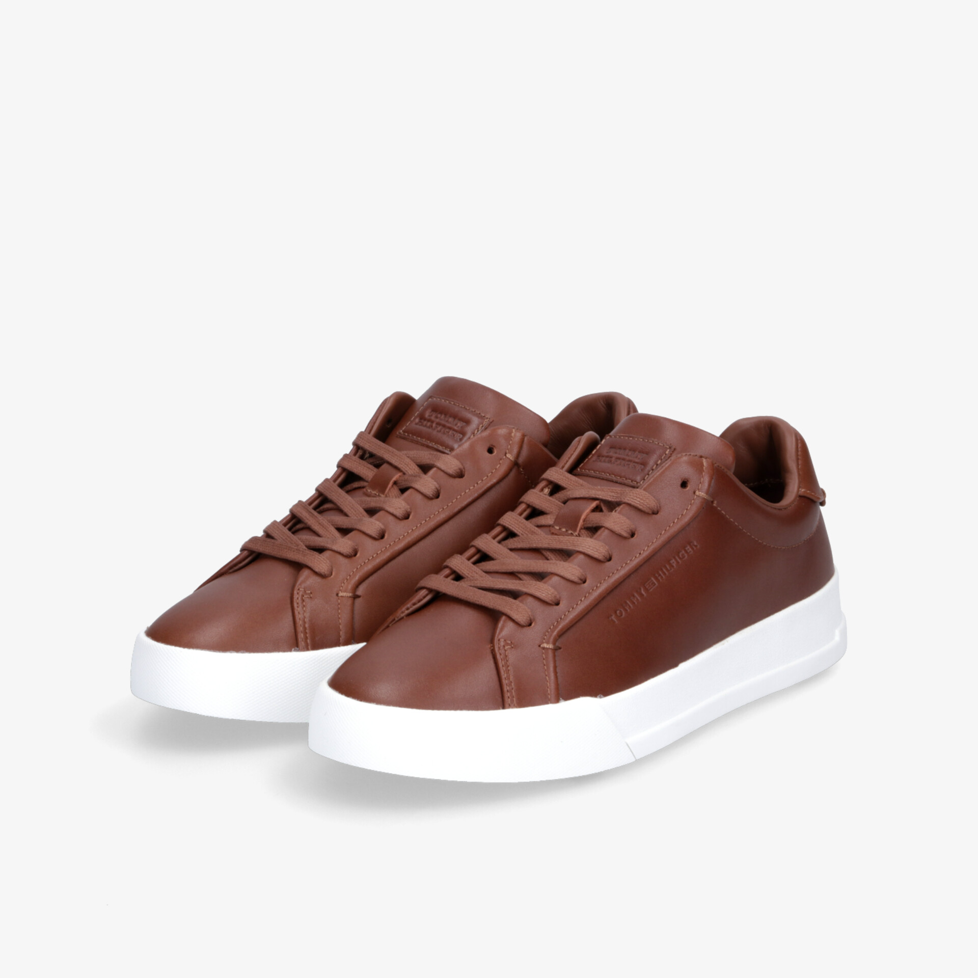 TOMMY HILFIGER Herren Sneaker Low cognac