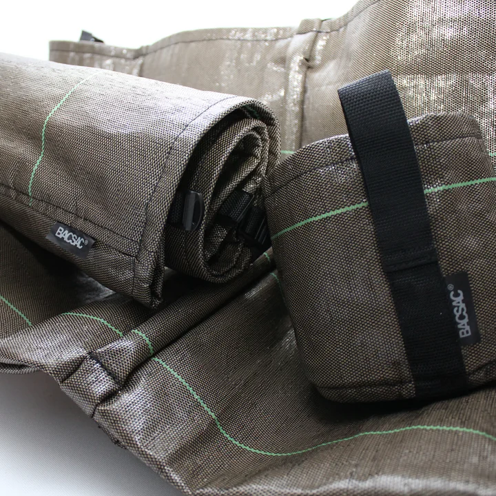 Bacsac - Hanging Window Box Pflanztasche 3 Geotextil 25 l, braun