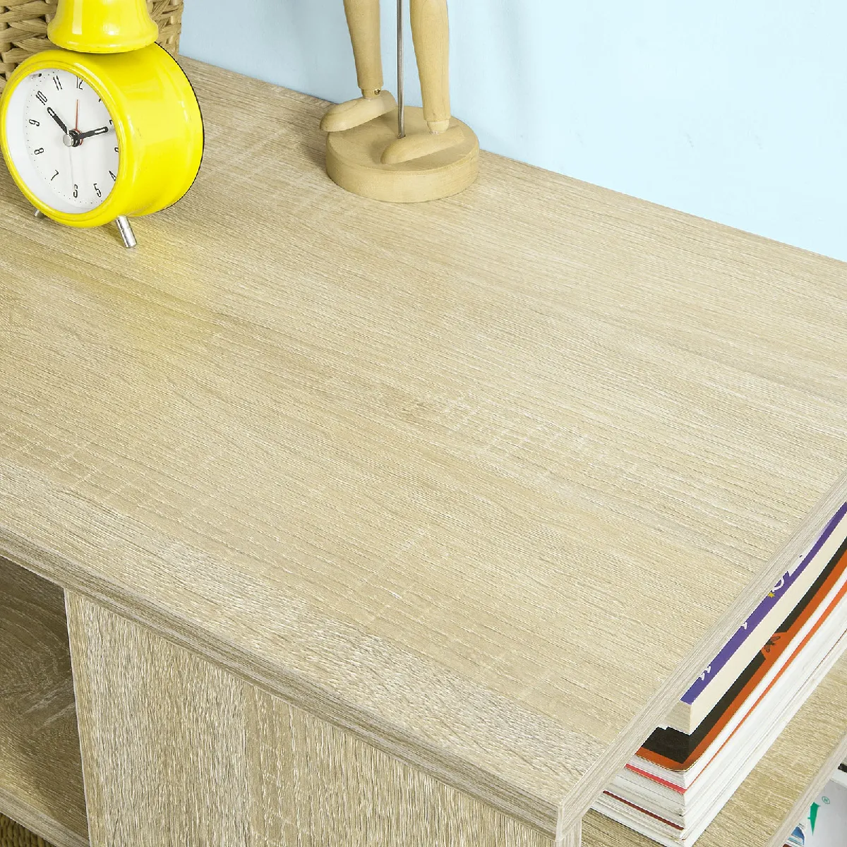 SoBuy FBT34-N Bout de Canapé Table Roulante