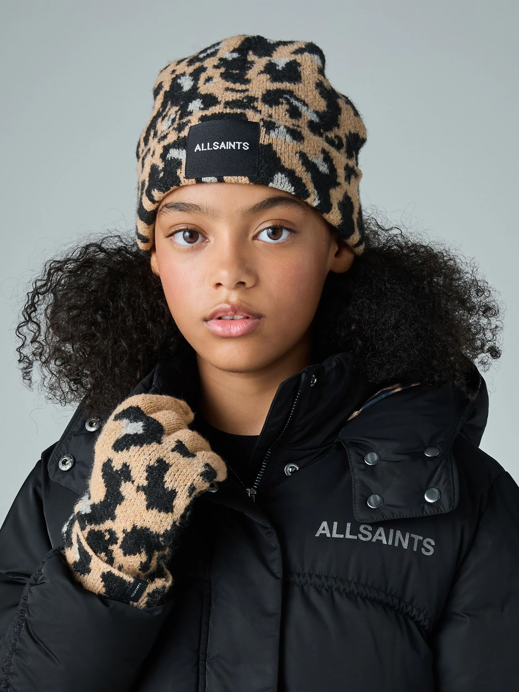 smALLSAINTS Beanie and Gloves Set