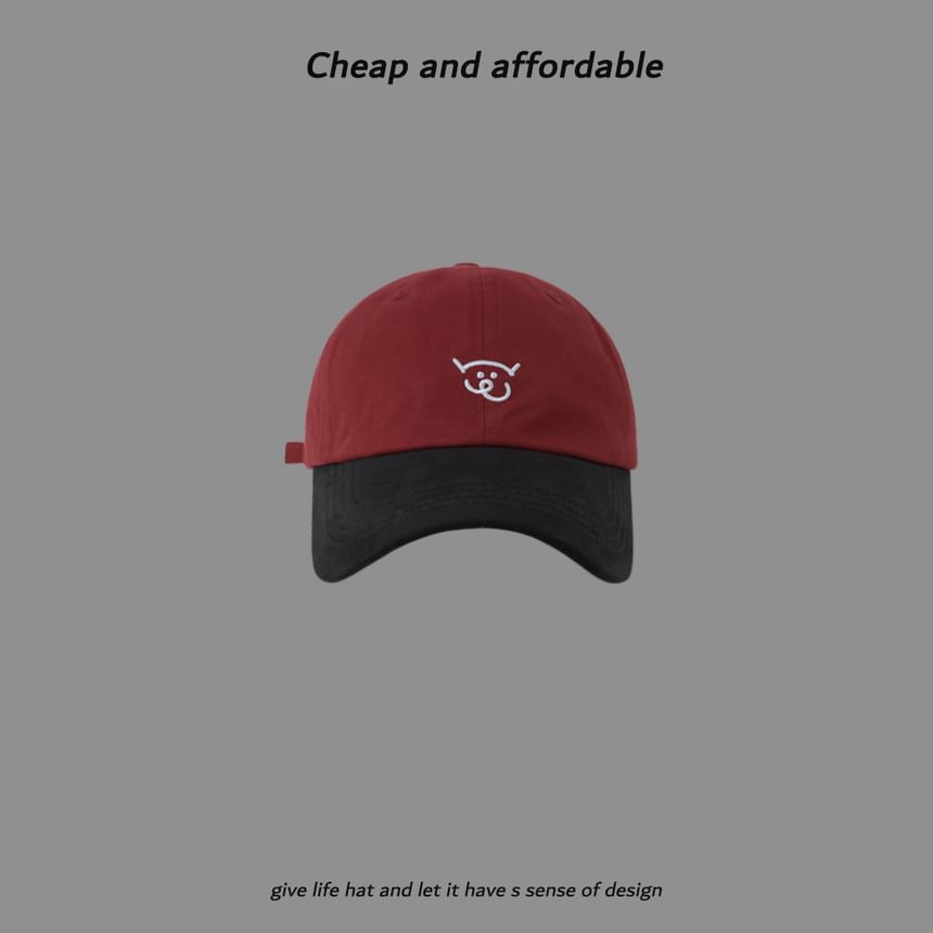 Alpha Kiss - Baseballpet met geborduurd varken