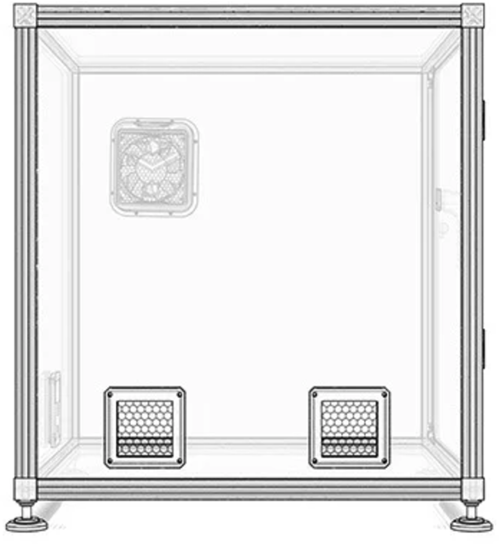 Alveo3D  Air Intake Grids    Optimale Belüftung & Schutz für deinen 3D Drucker