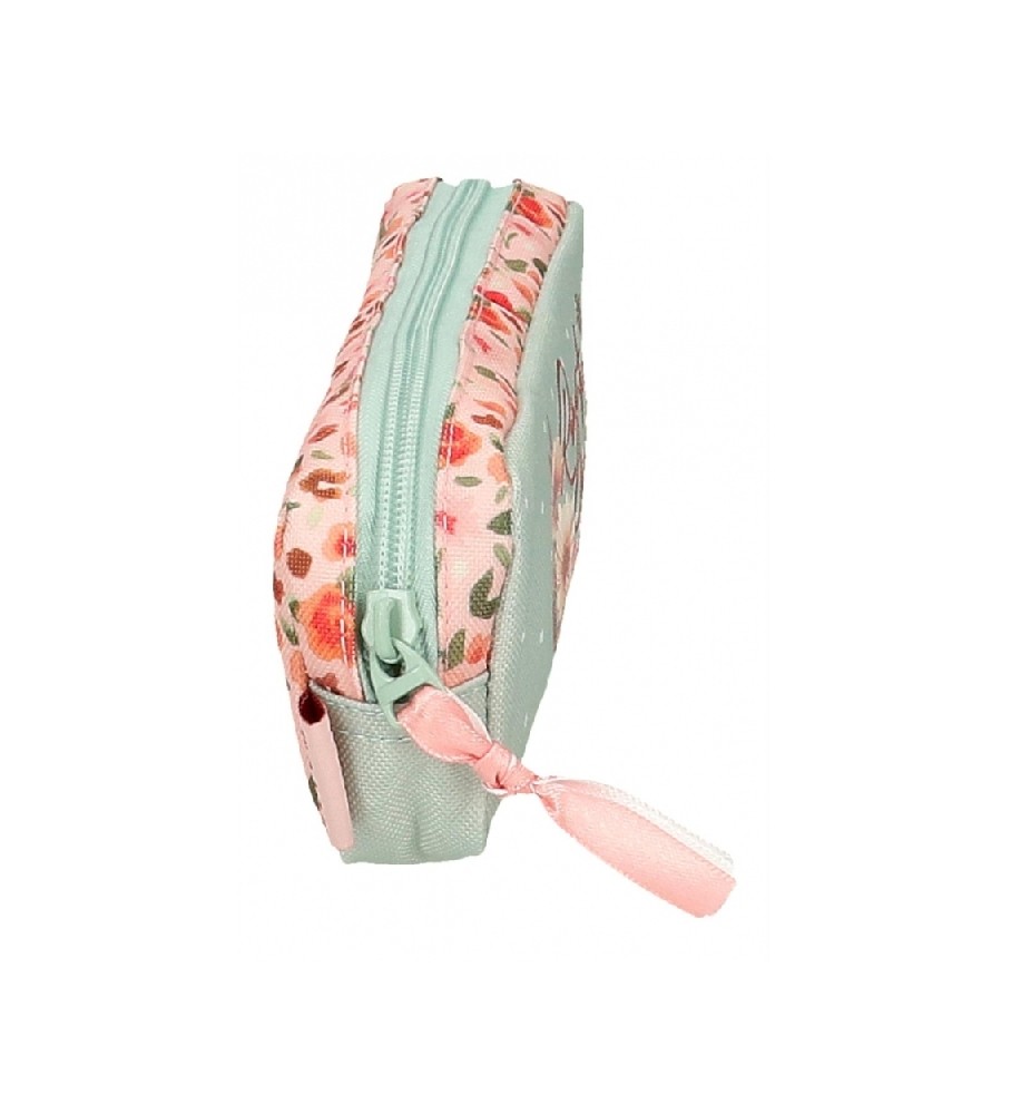 Movom Estuche Movom Romantic Girl verde -22x7x3cm-