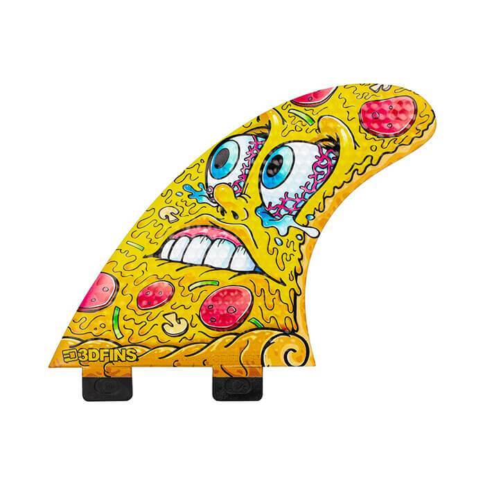 3DFINS Go Hard Pizza - Thruster FCS - Medium