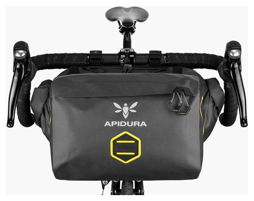 Sacoche de Cintre Apidura Expédition 4.5L Gris / Jaune