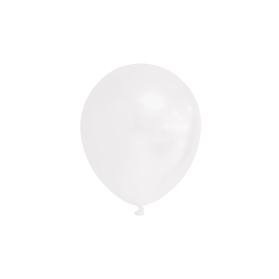 Witte Ballonnen 13cm 100st