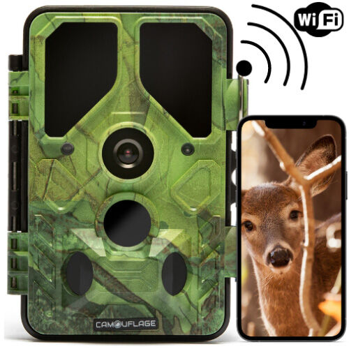 Camouflage EZ45 - Wildcamera met Wifi - 7.2x10.9x13.3 cm