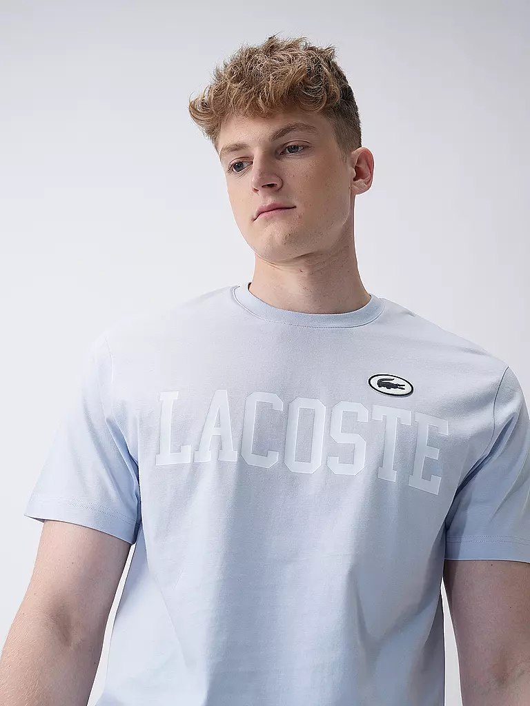 LACOSTE T-Shirt  hellblau