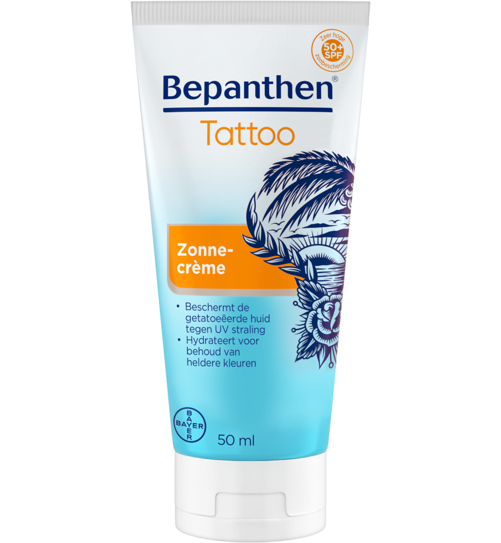 Bepanthen Tattoo zonnecreme (50 ml)