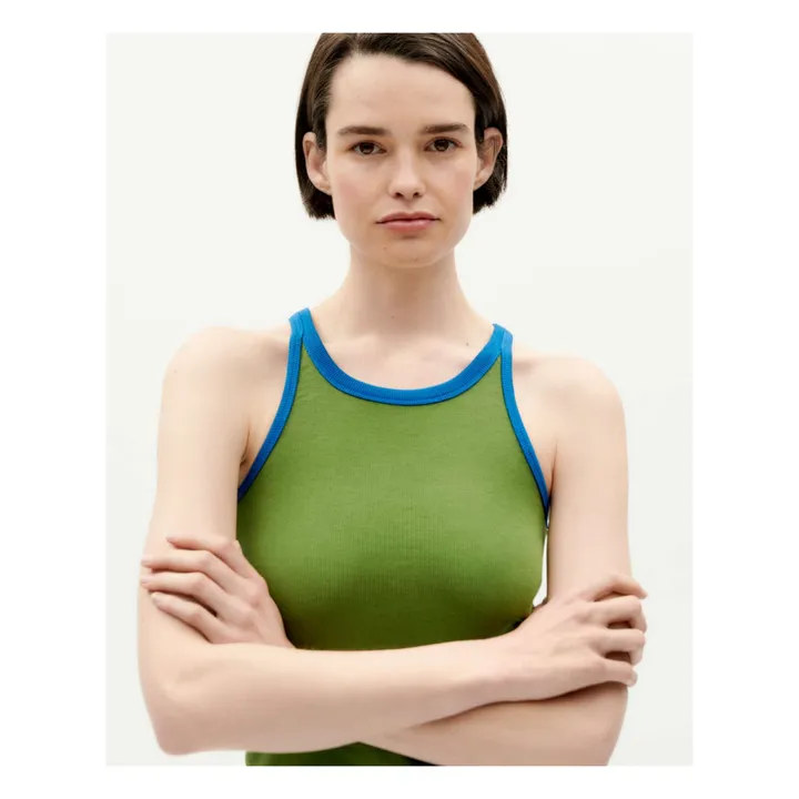Thinking Mu Top Harriet Coton Bio | Vert