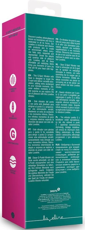 G-Spot vibrator met kraal