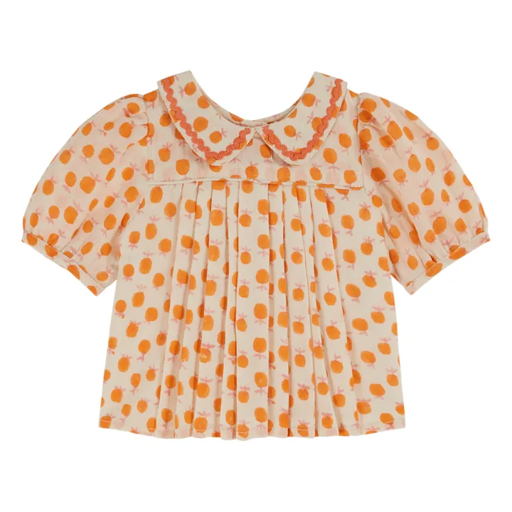 Emile et Ida Blouse Mandarine | Orange