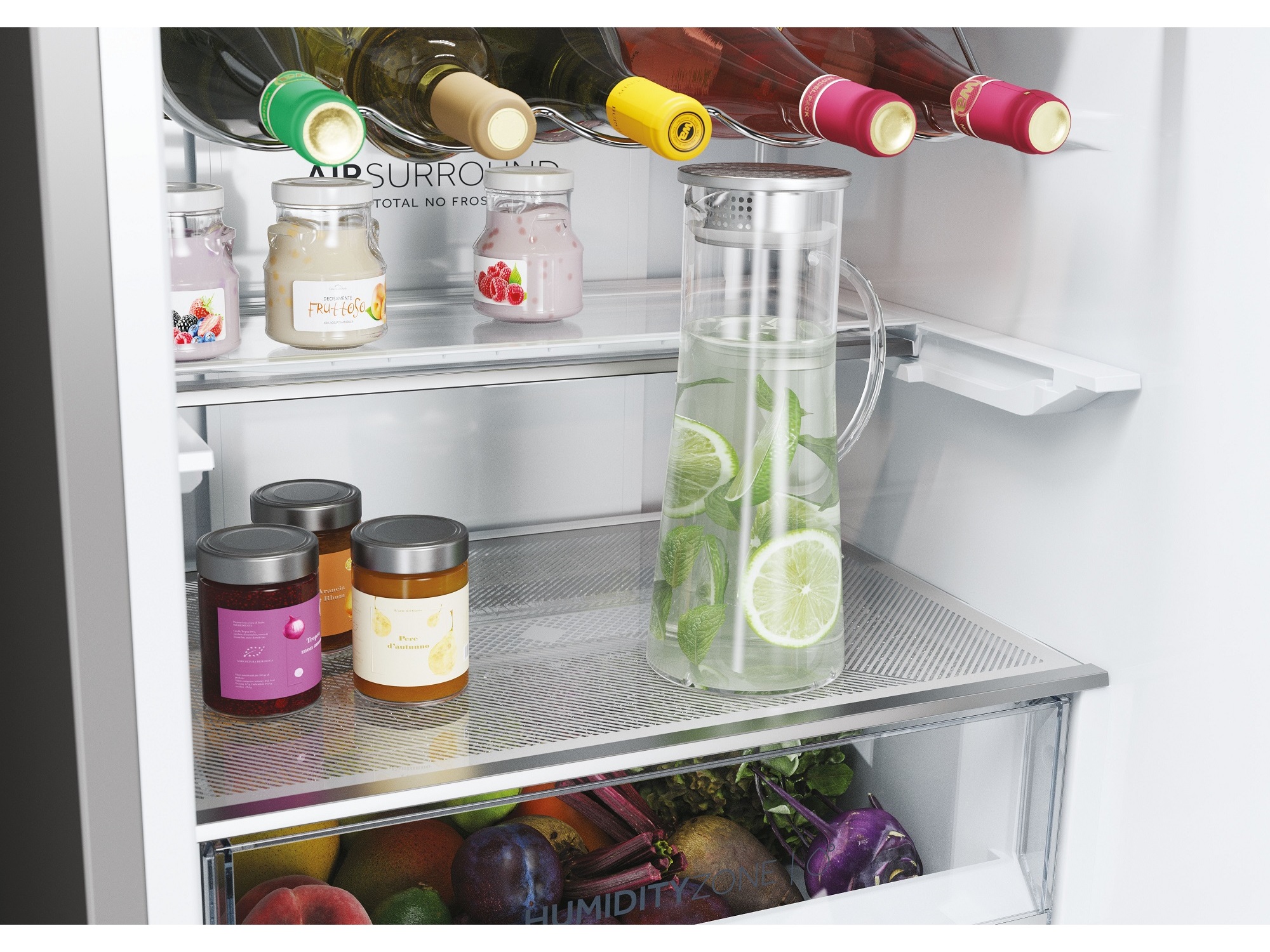 COMBINADO HAIER HDPW5618CNPK INOX C 352L NO FROST WI-FI